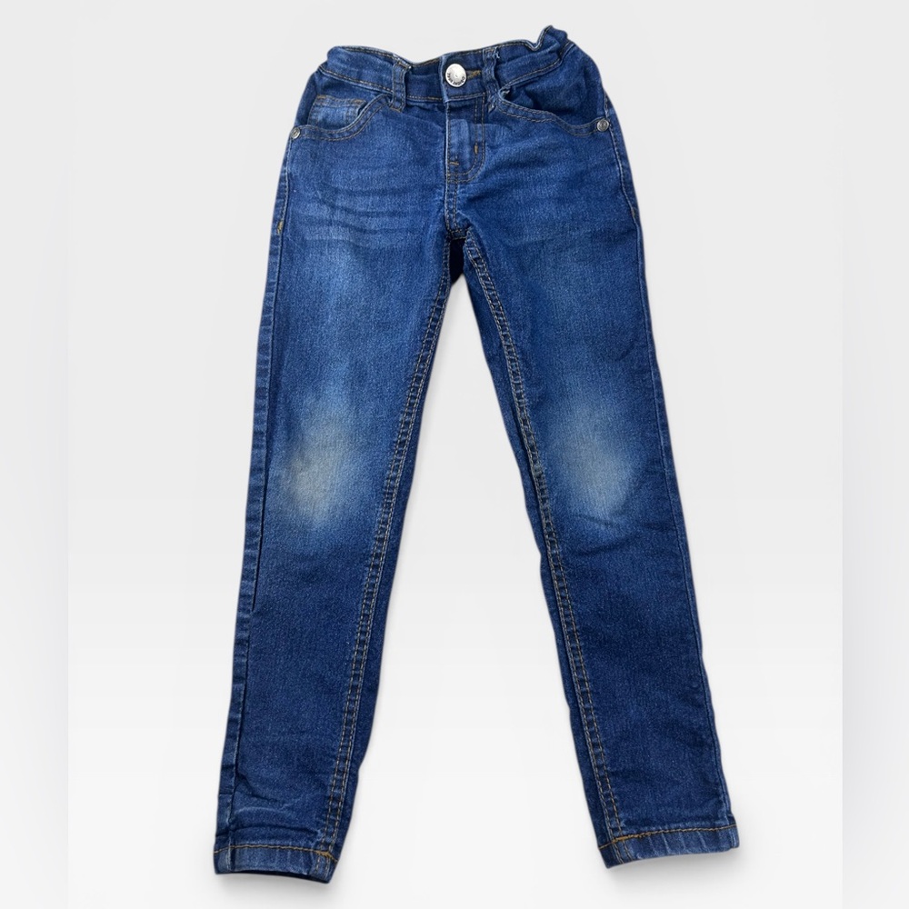 5 for $25🔥True Indigo Adjustable Waist‎ Skinny Jeans Girls Size 5